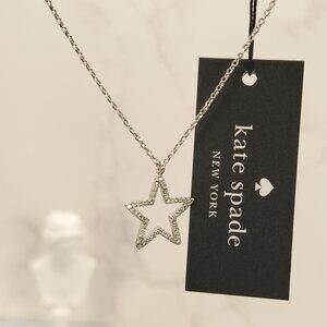Kate Spade scrunched scallops pave star bracele